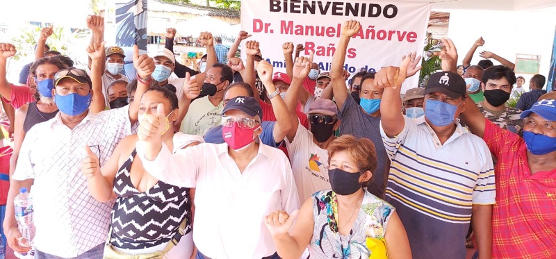 Se reúne el Senador Manuel Añorve con Pescadores de Acapulco