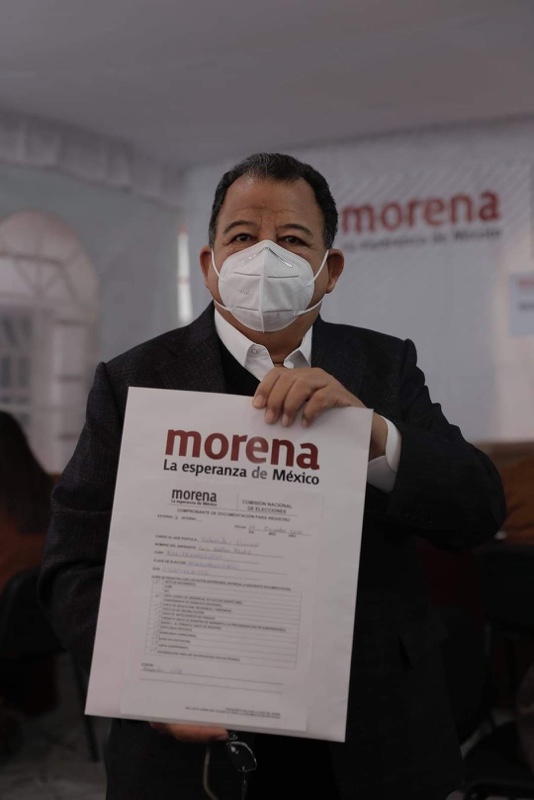 “Me registré en Morena y voy a ganar”, celebra Luis Walton