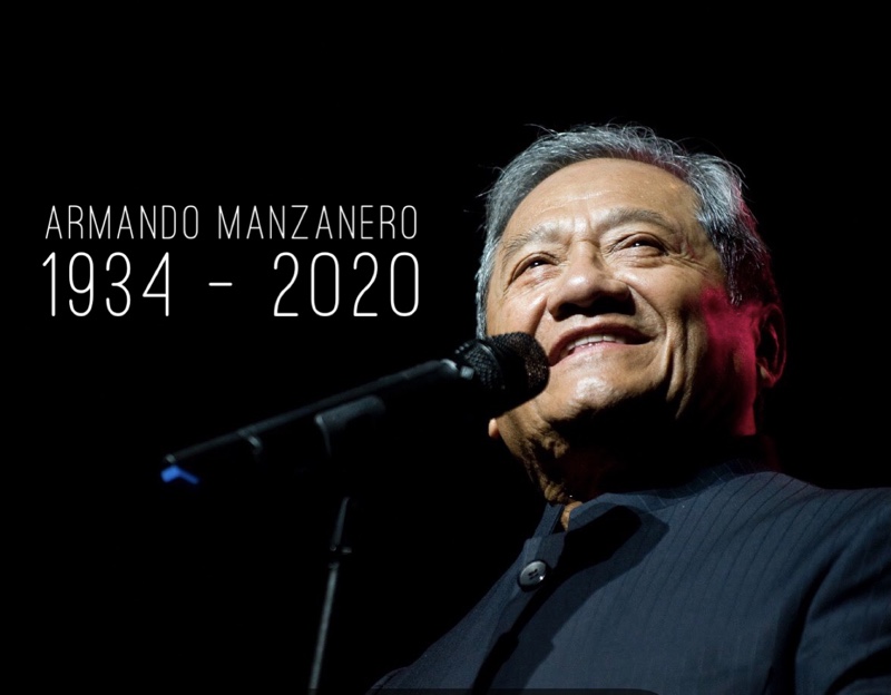 Fallece Armando Manzanero, por Covid-19