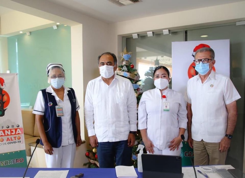 RECONOCE ASTUDILLO ARDUO E INCANSABLE TRABAJO DE ENFERMERAS Y ENFERMEROS FRENTE A LA PANDEMIA EN GUERRERO