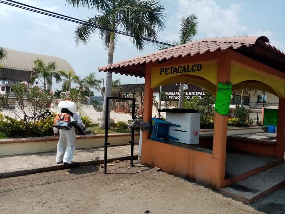 Gobierno de La Unión refuerza campaña de sanitización de espacios públicos