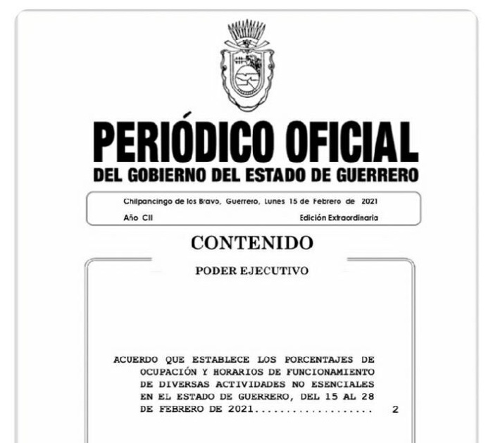 Prevalecen aforos permitidos en semáforo rojo para negocios y establecimientos
