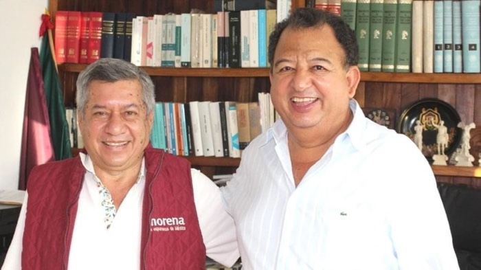 SE REÚNEN LUÍS WALTON Y MARCIAL RODRÍGUEZ SALDAÑA