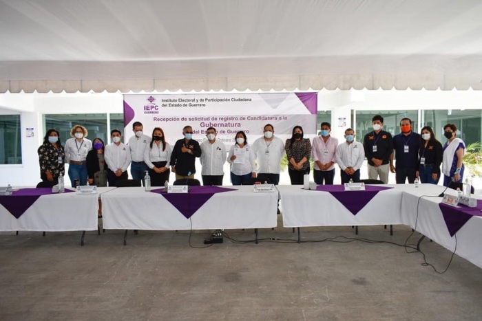 Registra MC ante el IEPC a Ruth Zavaleta Salgado como su candidata a la gubernatura de Guerrero