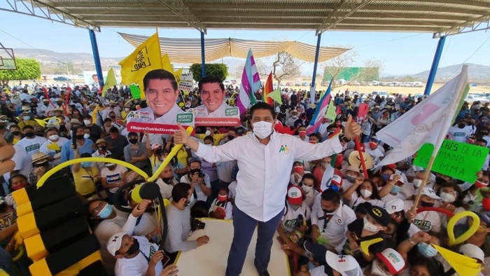 Mario Moreno el candidato de las propuesta y no de las protestas: EVA
