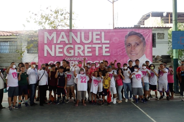 Educación, salud y mejores condiciones no emigrar, prioridade de su gobierno; Manuel Negrete