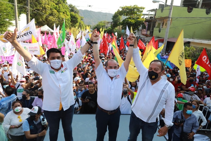 El respaldo ciudadano retumbó escenarios a favor de Mario Moreno Arcos y aliados