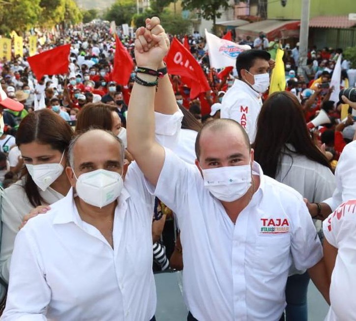 Acompaña Senador Añorve a Ricardo Taja, Jorge Sánchez, David Gama y Efrén Adame a sus arranques de campaña