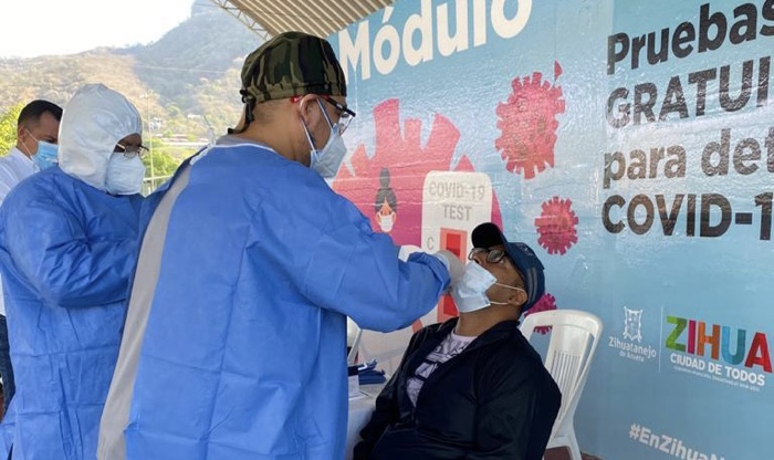 INICIA APLICACIÓN DE PRUEBAS COVID-19 GRATUITAS EN UNIDAD DEPORTIVA