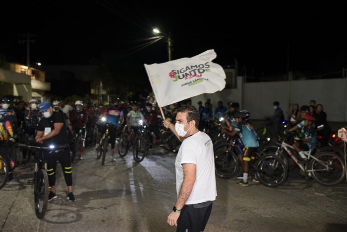 Ampliación de ciclovía de Zihuatanejo, primer compromiso adquirido de Jorge Sánchez en campaña