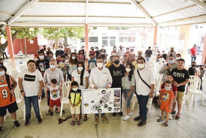 Presenta Jorge Sánchez proyecto nuevo Parque Los Mangos