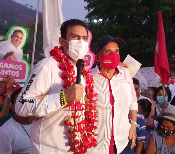RESPALDA EL SENADOR MANUEL AÑORVE REELECCIÓN DE JORGE SÁNCHEZ EN ZIHUATANEJO