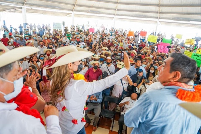 Ofrece Evelyn Salgado Pineda mayor presupuesto para el desarrollo de la Tierra Caliente