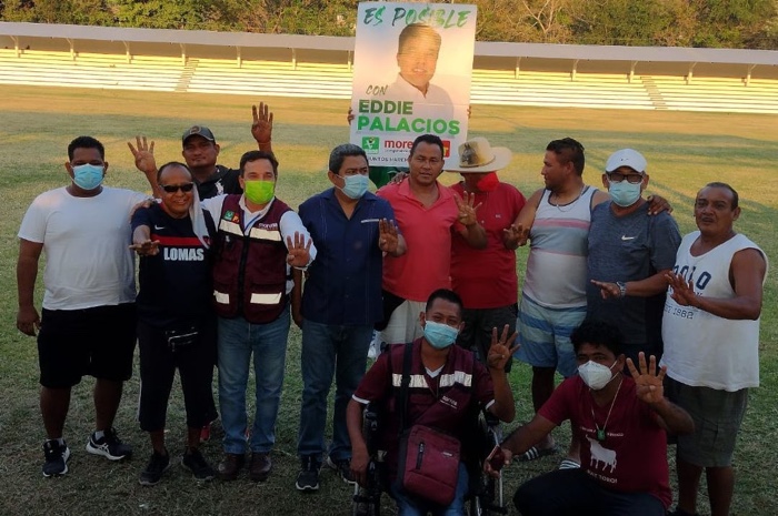 SOY UN HOMBRE DE PALABRA Y LES VOY A CUMPLIR: EDDIE PALACIOS