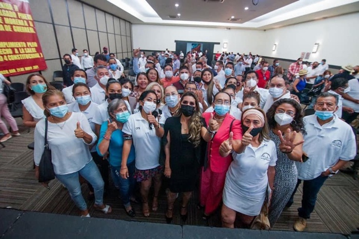 “Me comprometo al cien por ciento con el gremio médico”: Evelyn Salgado Pineda