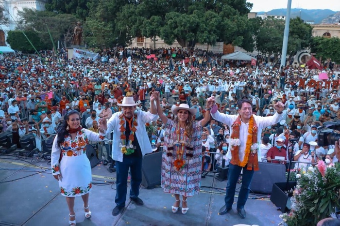 “El cambio verdadero llegará a Guerrero”, afirma Evelyn Salgado Pineda al cerrar campaña en Chilpancingo