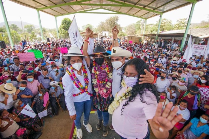 Respaldan los Bienes Comunales de Cacahuatepec a Evelyn Salgado Pineda como gobernadora de Guerrero