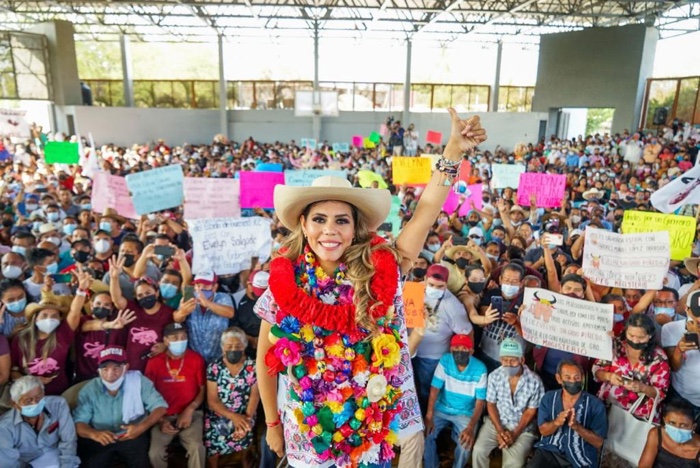 “El 6 de junio transformemos juntas y juntos nuestro estado”, llama Evelyn Salgado Pineda en Acapulco