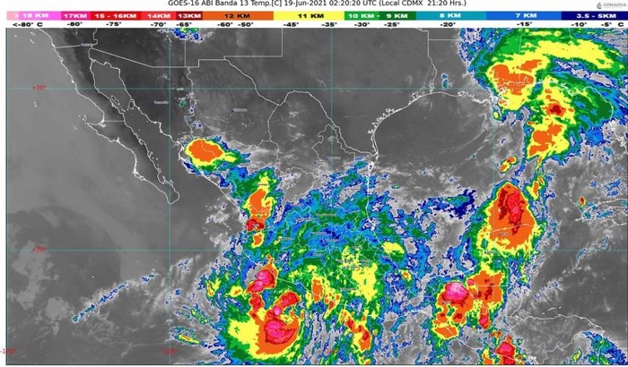 FUERTES LUVIA EN GUERRERO POR PASO DE TORMENTA TROPICAL “DOLORES”