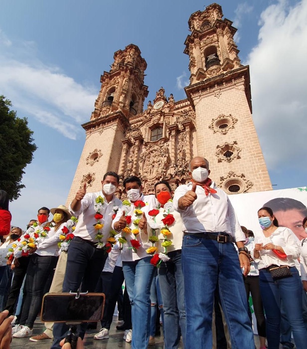 Acompaña Senador Añorve ma Mario Moreno a cierres de campaña en Región Norte