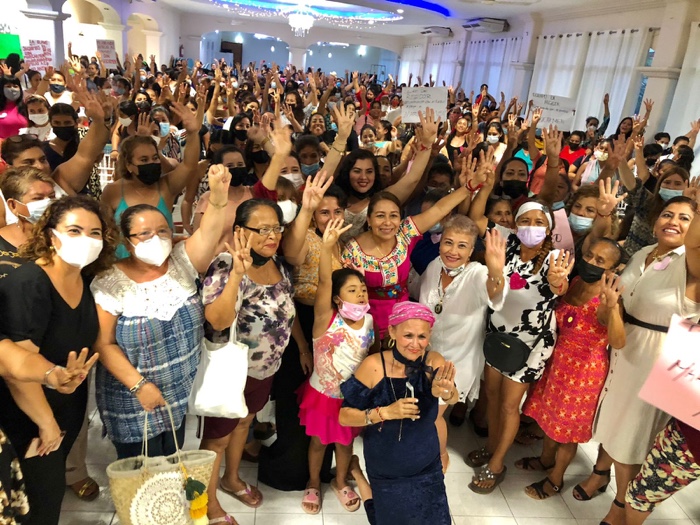 De la mano, las mujeres transformarán Zihuatanejo con MORENA y Maricarmen Cabrera