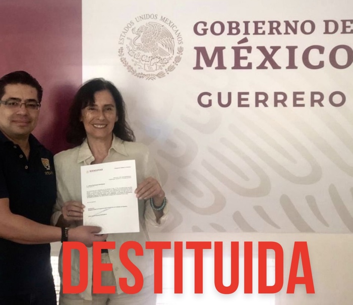 Destituyen a Leticia Rodríguez, Directora de Programas Federales de la Costa Grande