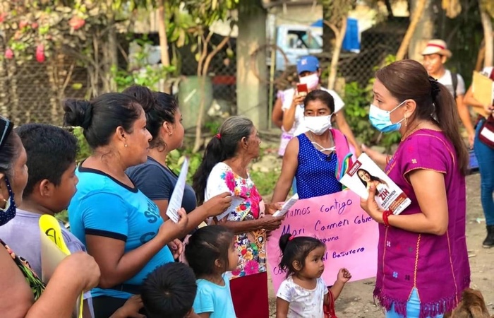 Viene una era de bienestar para Zihuatanejo, con MORENA y Maricarmen Cabrera