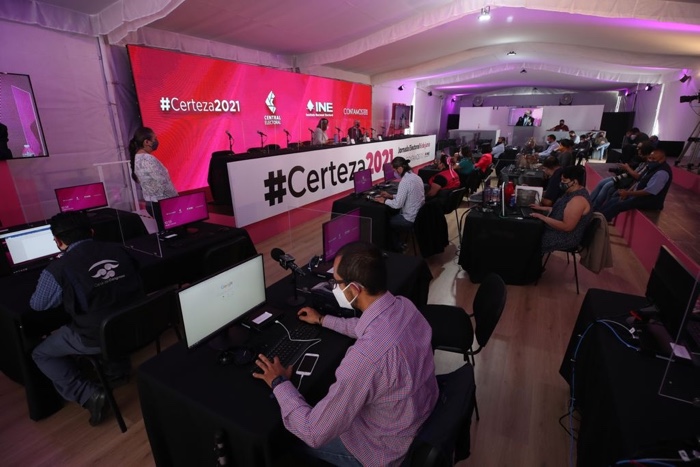Dirigentes del PRI y PRD exigen al INE y al IEPC, den certeza al PREP
