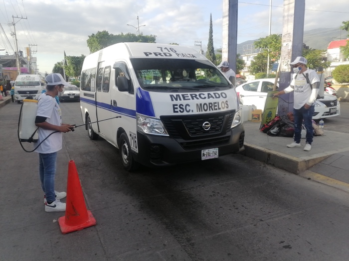 Continúan brigadas de concientización y sanitización en Guerrero