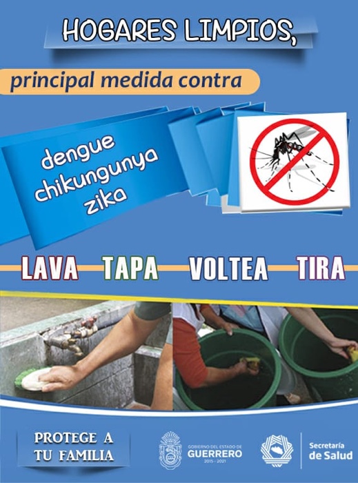 Llama SSG a población a colaborar en lucha contra Dengue, Chikungunya y Zika
