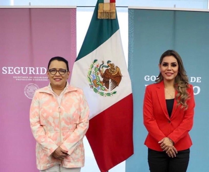 Fortalece Evelyn Salgado Pineda comunicación con Gabinete de Seguridad del Gobierno de México