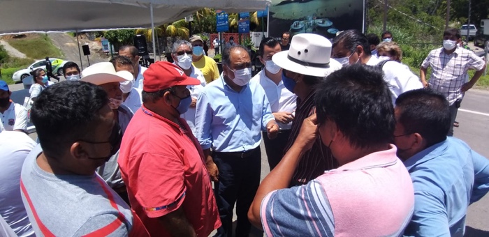 Pescadores de Petacalco piden al gobernado HAF, su intervención ante la CFE 