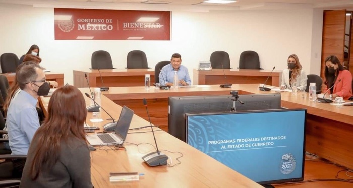 Plantea Evelyn Salgado Pineda necesidades de Guerrero con titular de la Secretaría de Bienestar