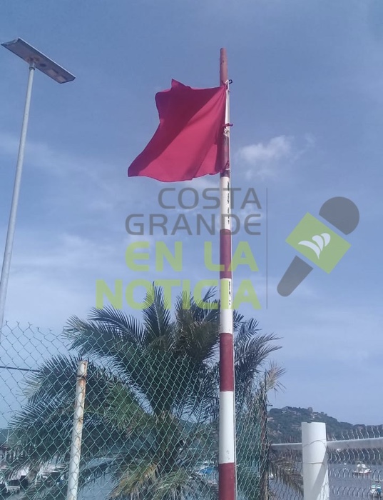 Cerrado el puerto de Zihuatanejo a la navegación de embarcaciones menores