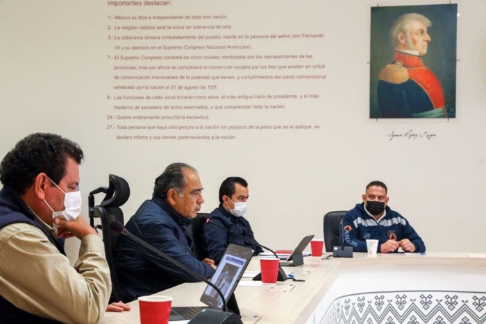 Evalúan autoridades daños y acciones de apoyo ante sismo y réplicas en Guerrero