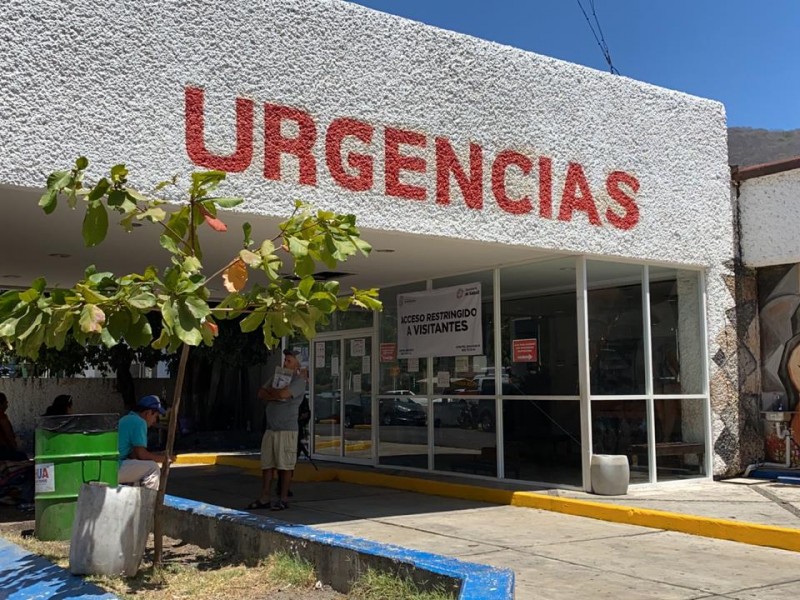 Sin pacientes zona covid-19 del hospital general de Zihuatanejo