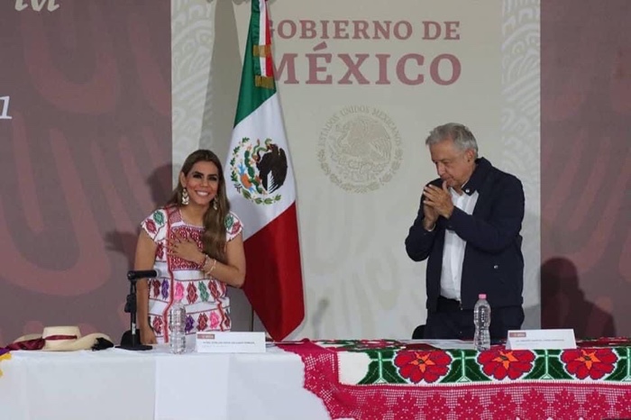 Anuncian el Presidente Andrés Manuel López Obrador y la Gobernadora Evelyn Salgado Pineda  mayor inversión de desarrollo y bienestar para la Montaña.