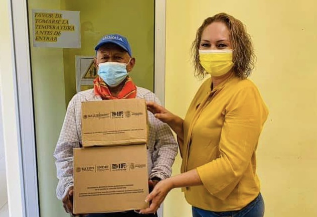 Jefes de familia en La Unión reciben apoyo alimentario