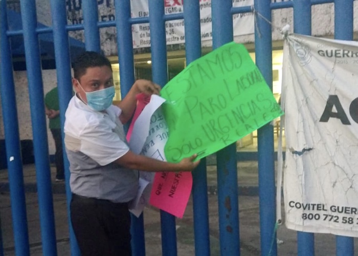 Tras acuerdos, concluye paro laboral del sector salud en Guerrero