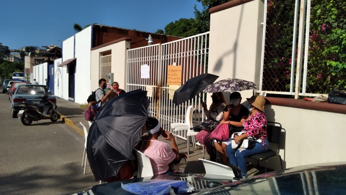 Basificados del Palacio de Justicia toman instalaciones en Zihuatanejo