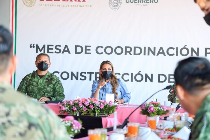 Encabeza Evelyn Salgado Mesa de seguridad