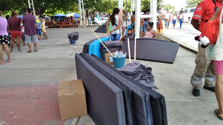 Federación continúa entregando apoyos a daminificados por Rick