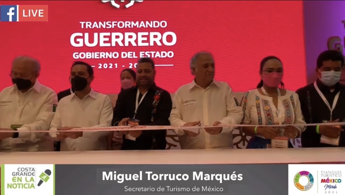 Inaugurado el pabellón Guerrero en el Tianguis Turístico