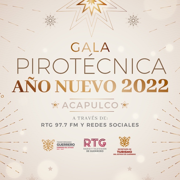 Acapulco recibirá el año nuevo con la espectacular Gala Pirotécnica 2022