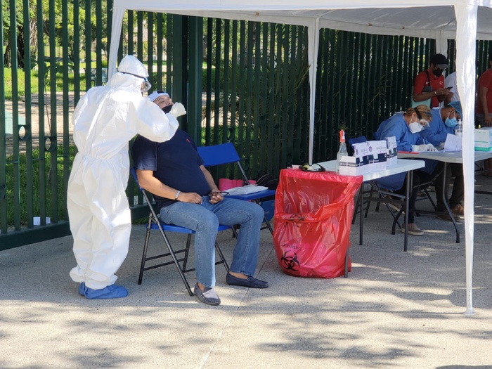 Al día se aplican mil 700 pruebas rápidas en regiones de Guerrero