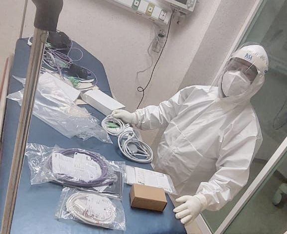 EQUIPA SECRETARÍA DE SALUD ÁREAS COVID EN HOSPITALES