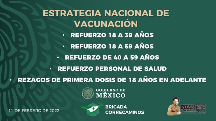Anuncian macro jornada de vacunación de refuerzo y para rezagos de primera dosis