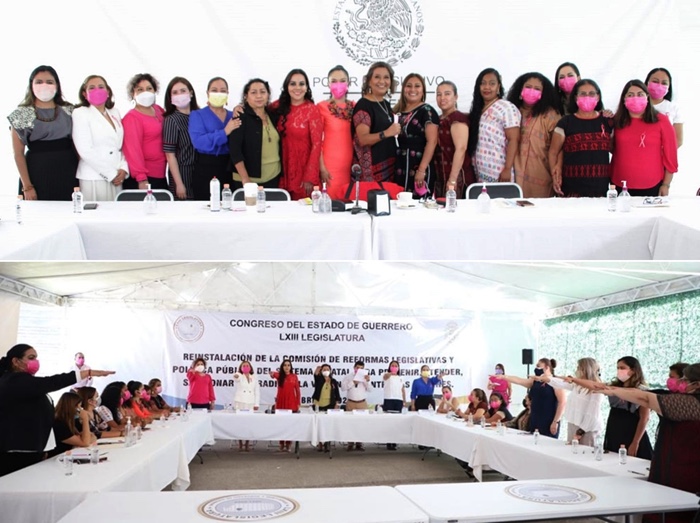REINSTALAN EN EL CONGRESO COMISIÓN DE REFORMAS LEGISLATIVAS Y POLÍTICA PÚBLICA PARA ERRADICAR LA VIOLENCIA CONTRA LAS MUJERES