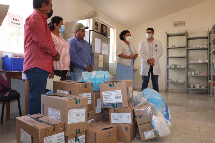 SSG da seguimiento al abasto de medicamento en Centros de Salud de la Montaña