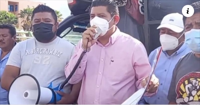 Levanta CETEG parcialmente plantón en Palacio de Gobierno